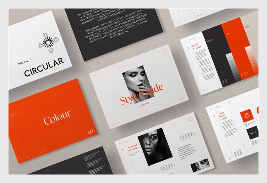 Brand Style Guide InDesign Template
