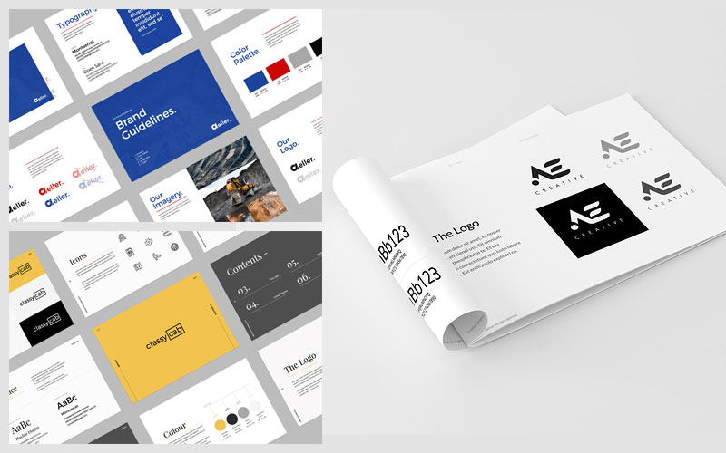 Free brand style guides templates
