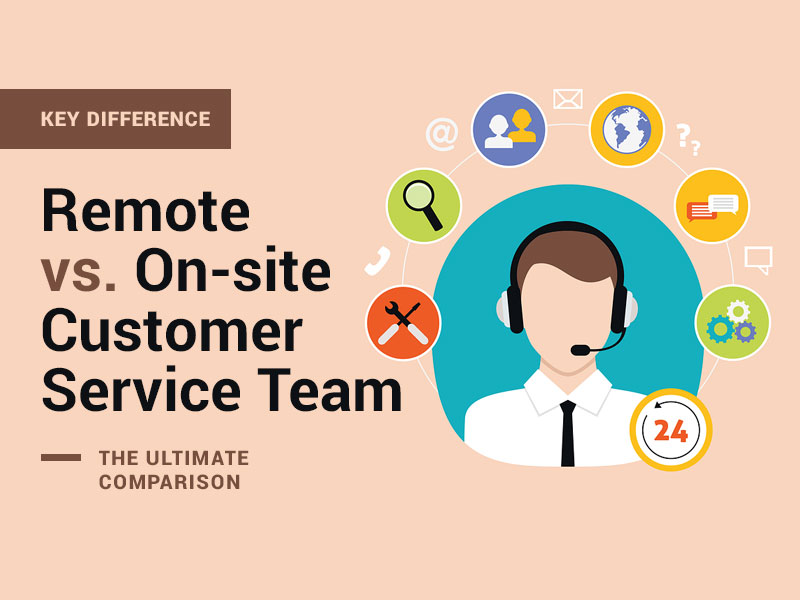 Remote Vs On-site Customer Service Teams