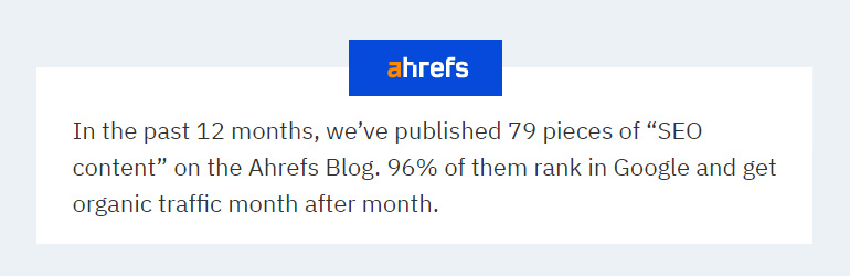 ahrefs blog