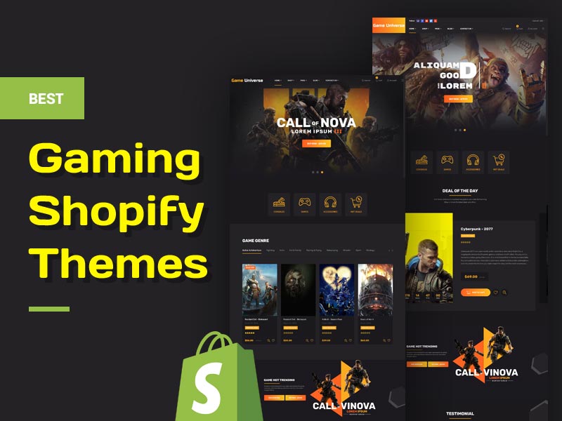 Gaming Shopify Themes
