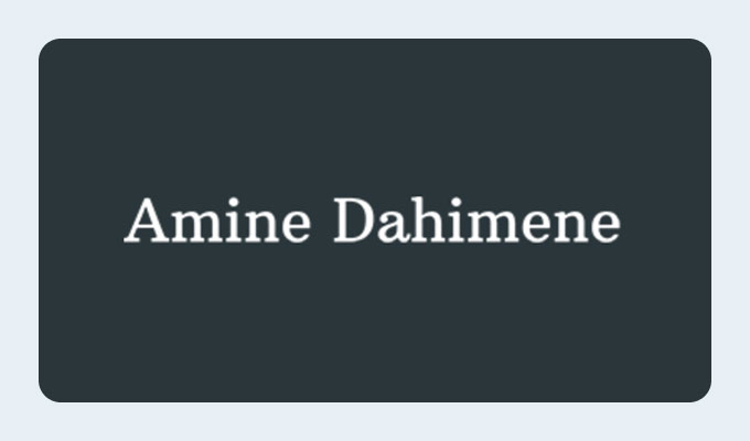Amine Dahimene