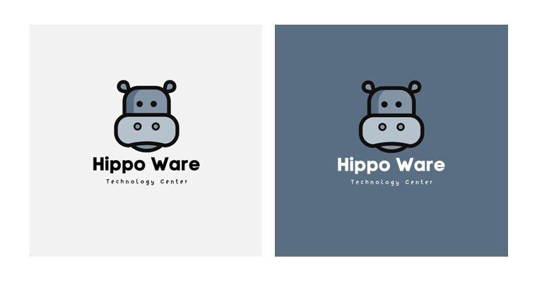 Hippo Logo Template