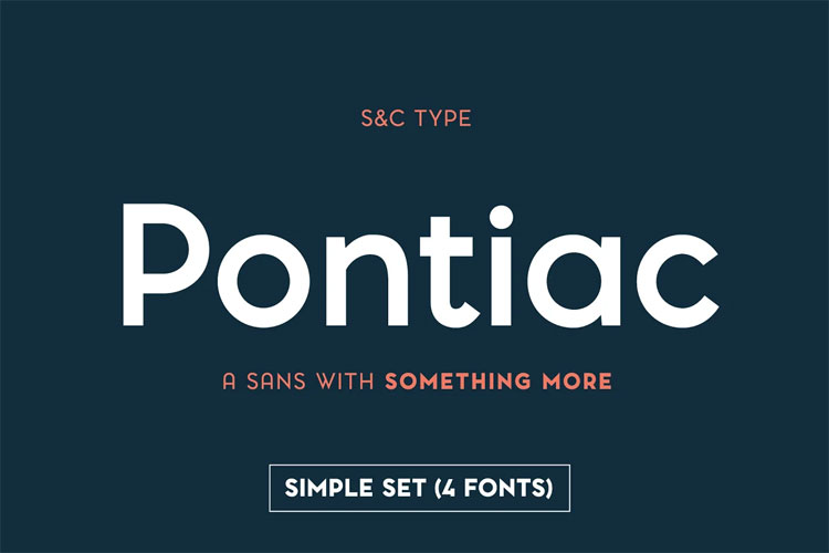 Pontiac Font Family