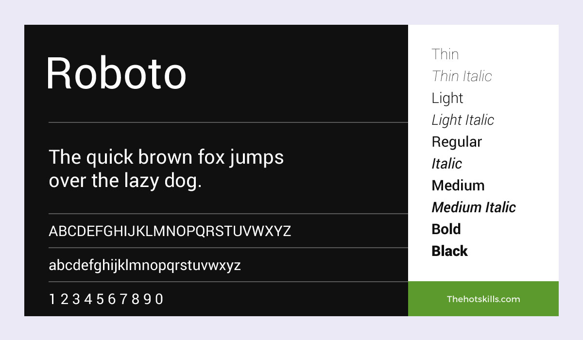 23+ Best Google Fonts (FREE Web Fonts) 2022 - Thehotskills