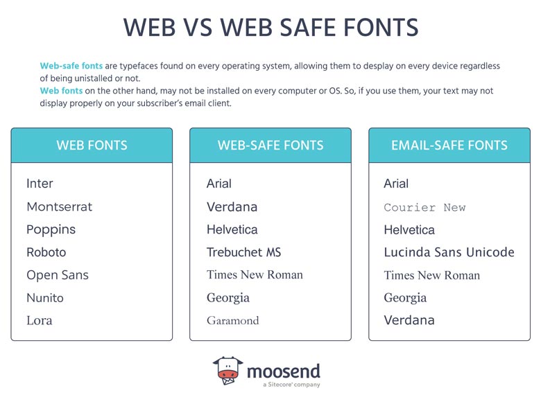 web fonts vs web safe fonts