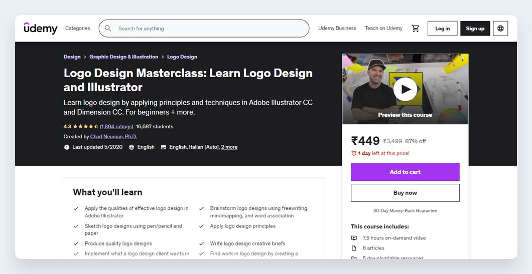 Learn Logo Design and Illustrator