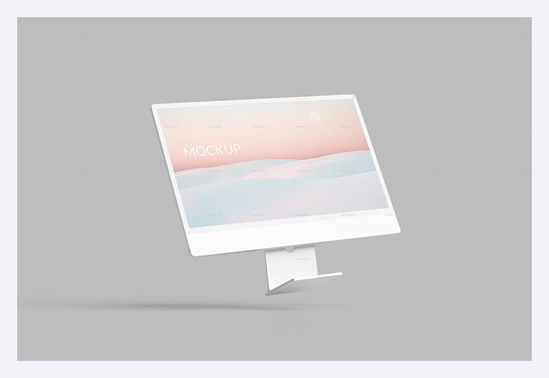 Minimal iMac Mockups