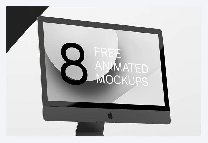 iMac Pro animated mockup