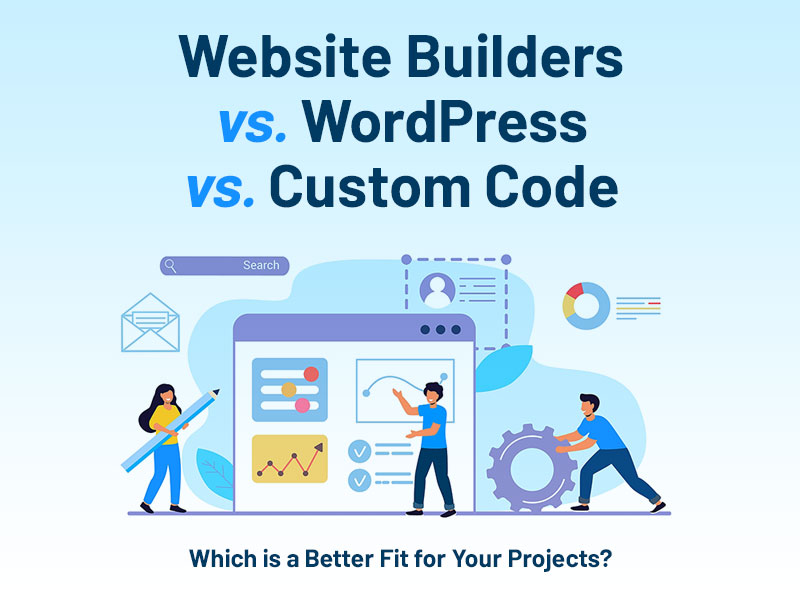 Website Builders vs WordPress vs Custom Code