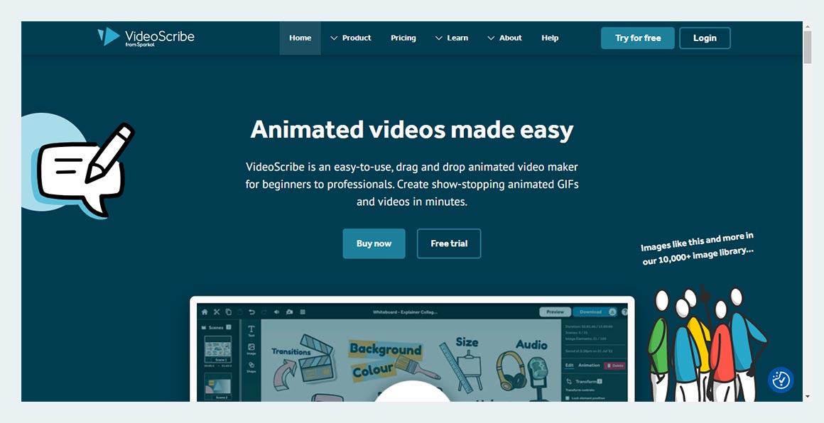 videoscribe - animated video maker