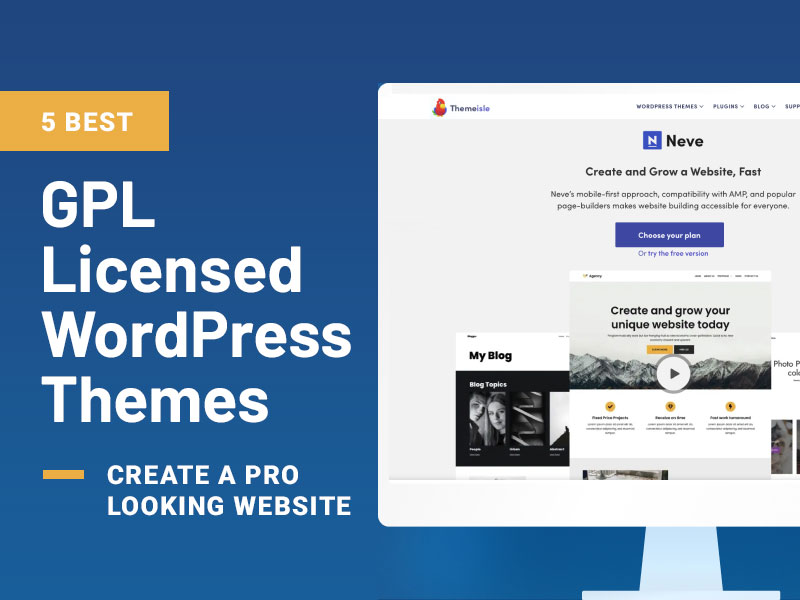 Best GPL Licensed WordPress Themes