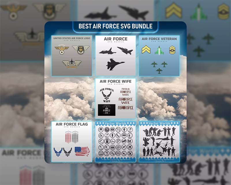 Best Air Force SVG Bundle