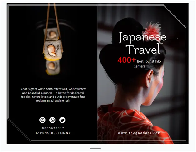 japanese-travel-brochure
