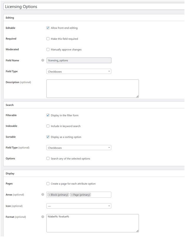 Adding Custom Listing Fields