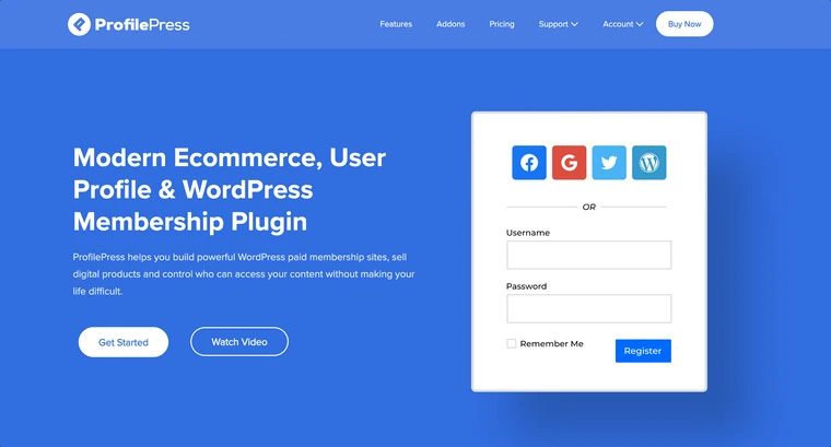 ProfilePress WordPress Membership Plugin